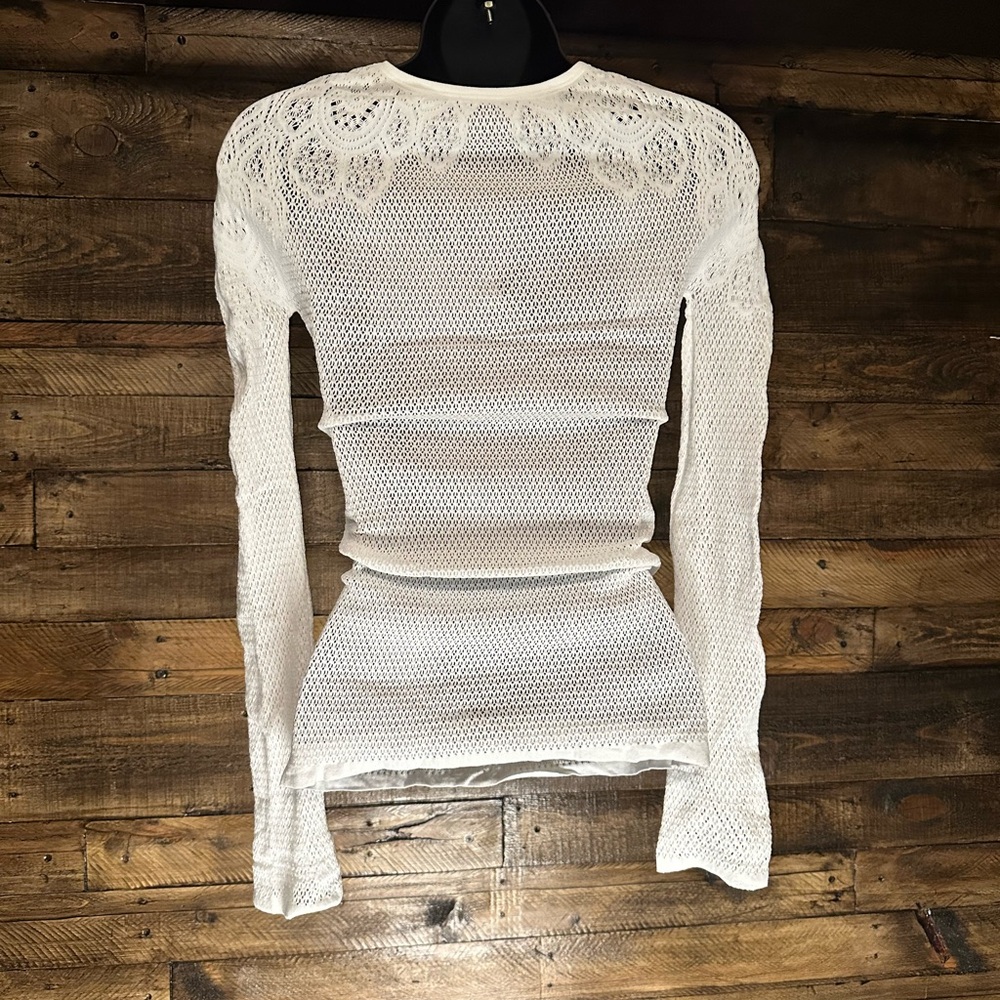 Scala Lingerie OS Net-Knit Top - Picture 3 of 5